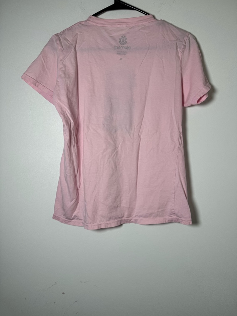 Element Pink Graphic Tee Kids XL 92 Logo Short Sleeve Cotton - Picture 2 of 5